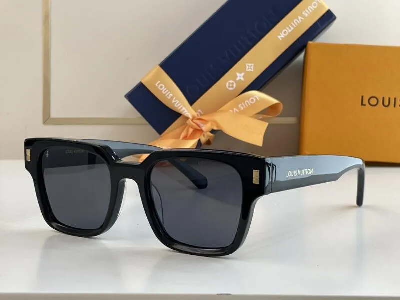 5A Ejeglas L Z1597E Escape Square Eyewear Designer Diseñador de gafas de sol Mujeres ACETATE 100% UVA/UVB con gafas Bag Box Fend