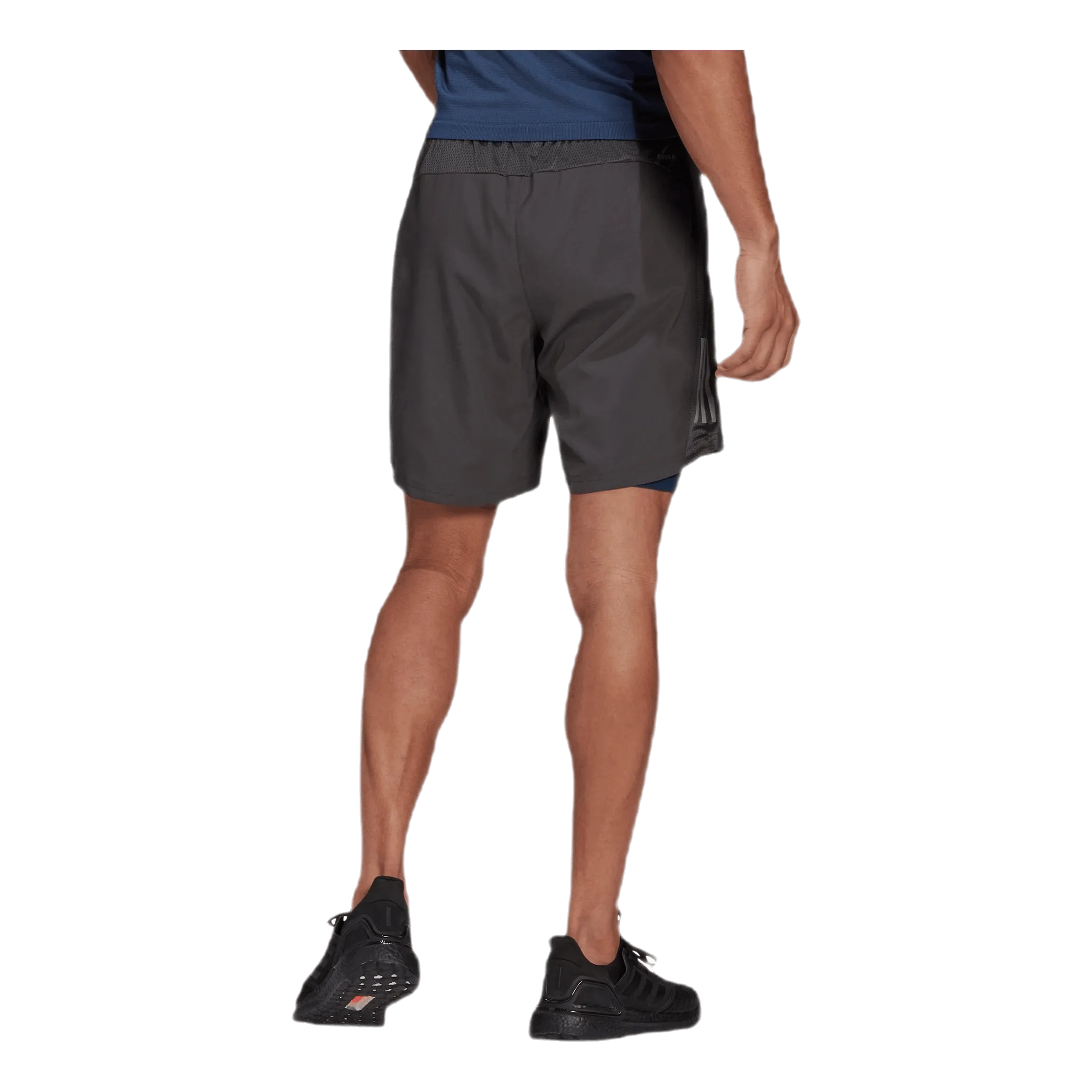 Adidas Adidas Own The Run Short 2In1 Men Dgh Solid Grey