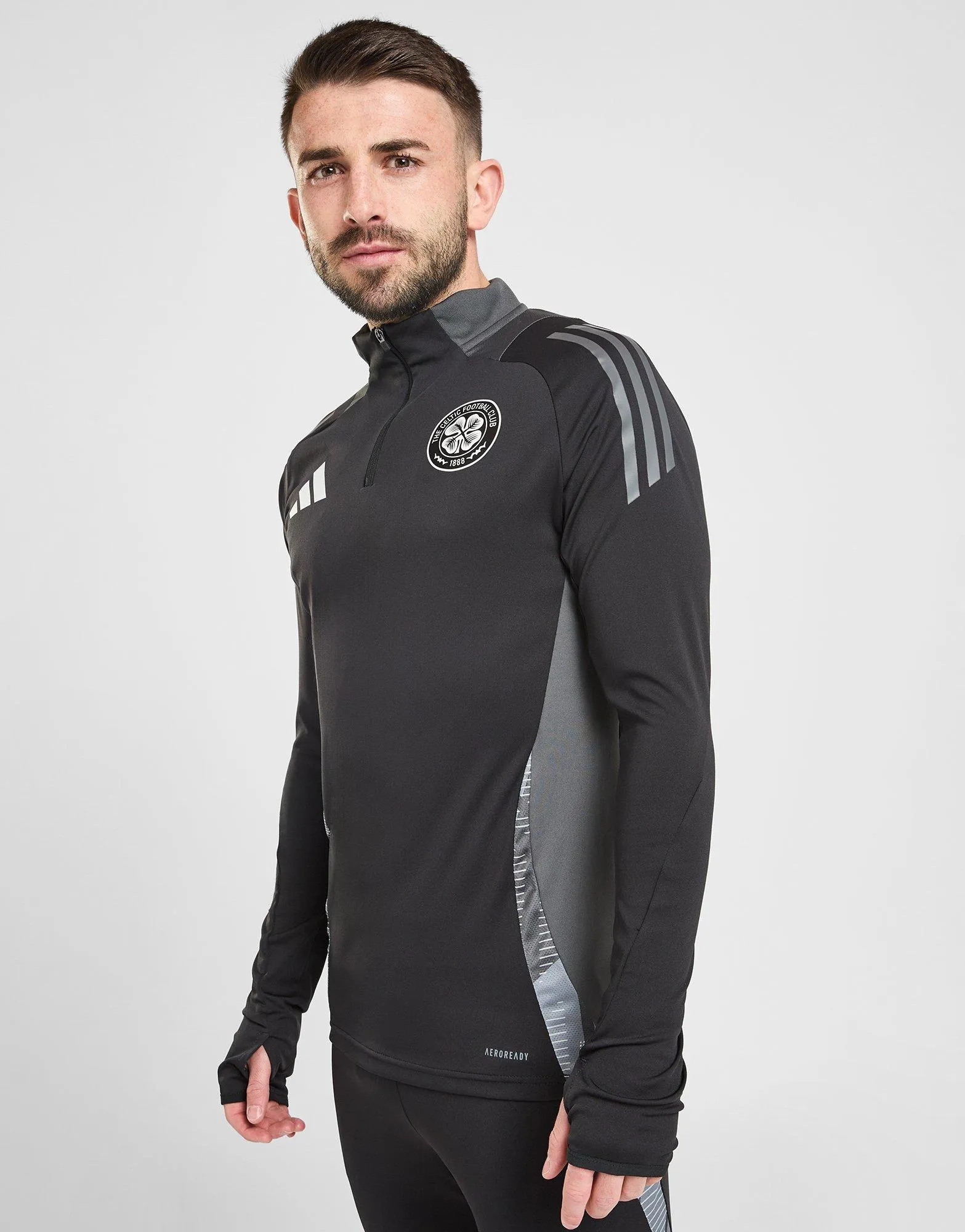 adidas Camiseta Training Celtic 1/4 Zip