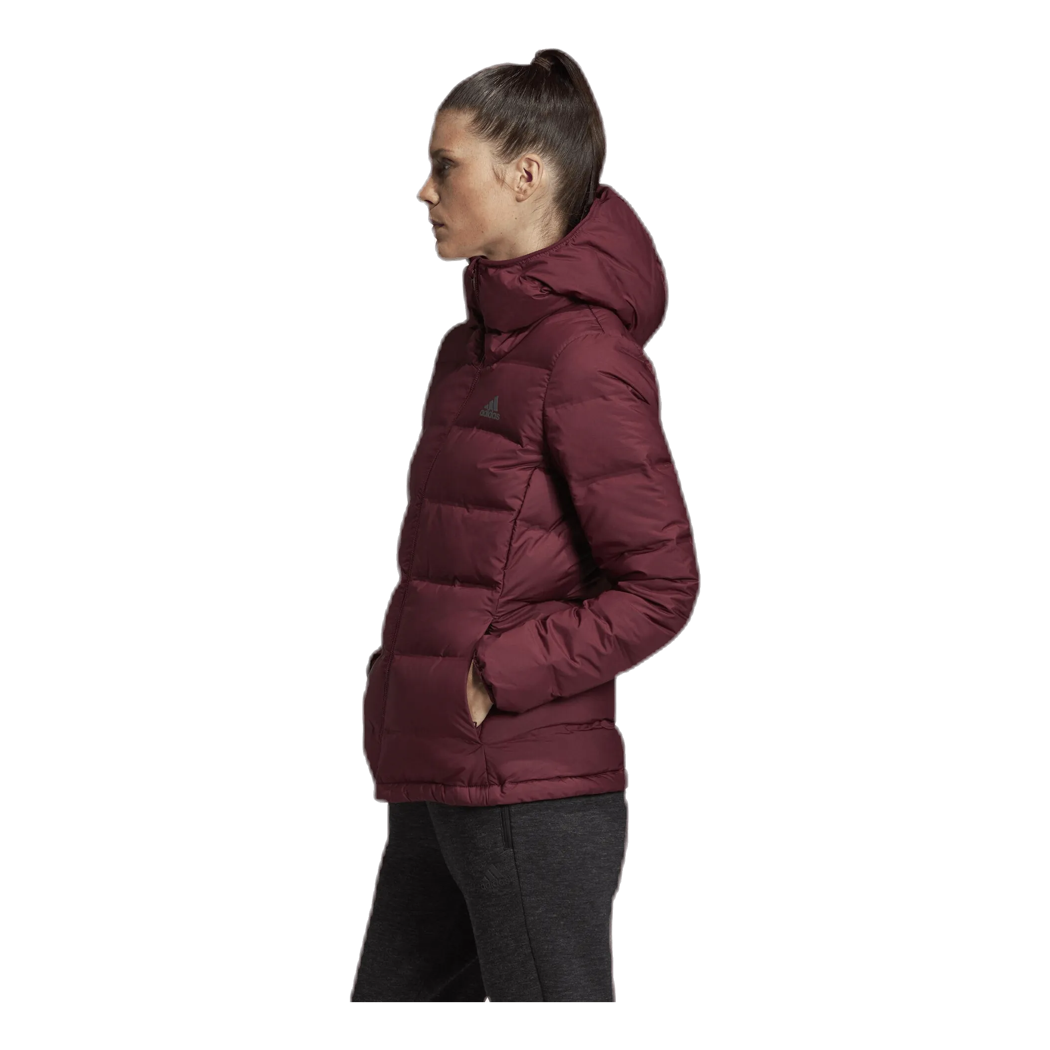 Adidas Helionic Hood Jacket Red