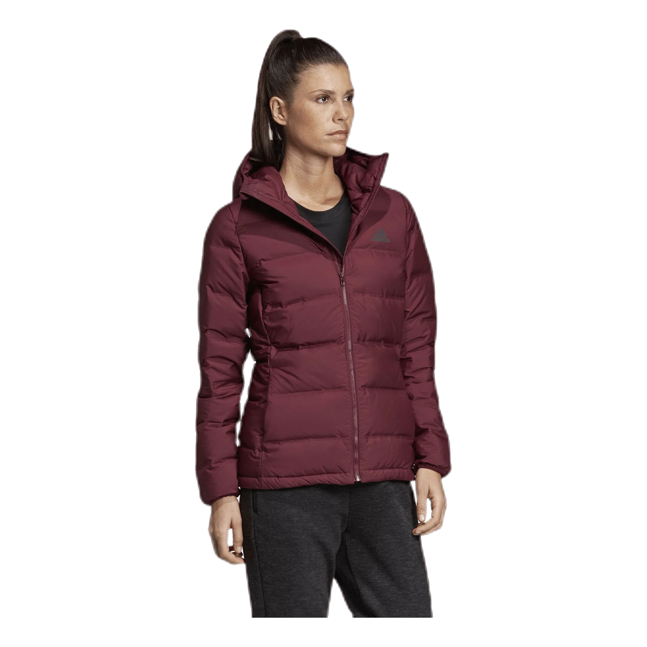 Adidas Helionic Hood Jacket Red