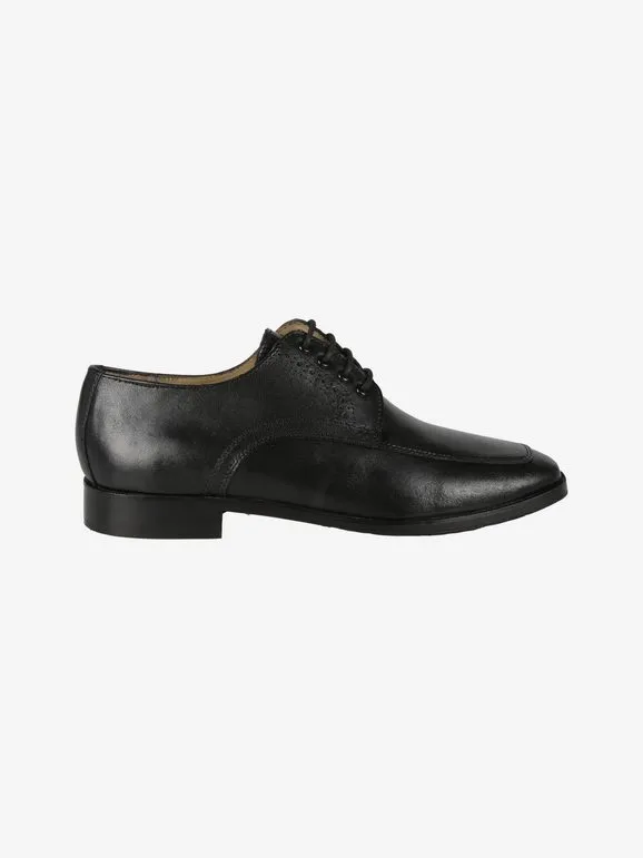 Alessandro Baroni Zapatos brogue de piel con cordones para hombre