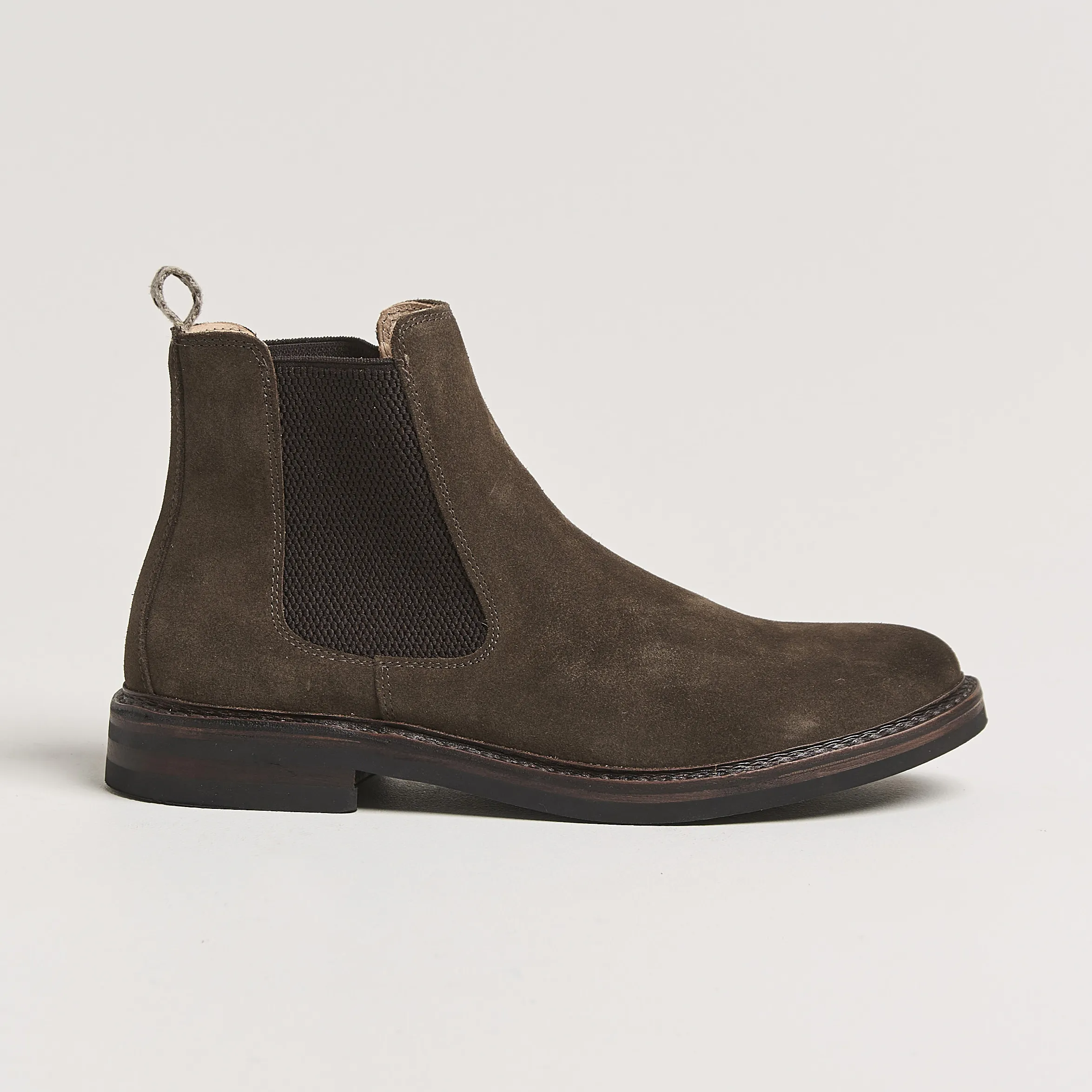 Astorflex Bitflex Dainite Chelsea Boot Dark Brown Suede