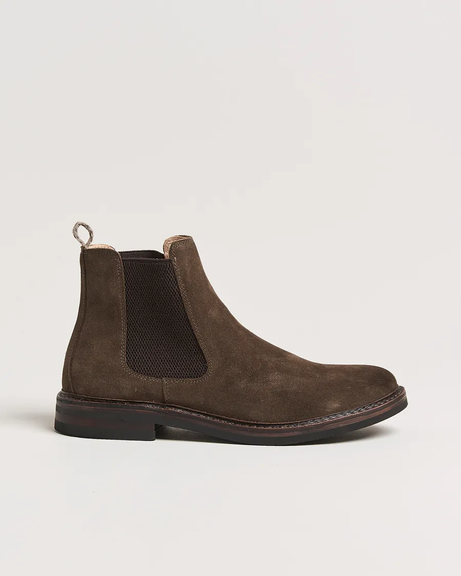 Astorflex Bitflex Dainite Chelsea Boot Dark Brown Suede