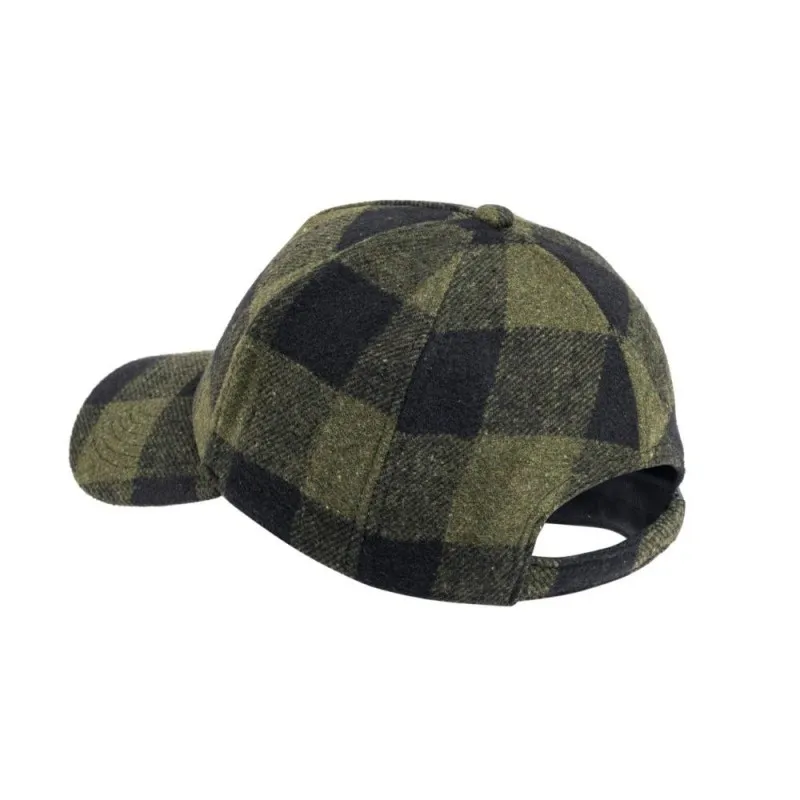 Beretta Gorra a cuadros Lodge Green Moss Check