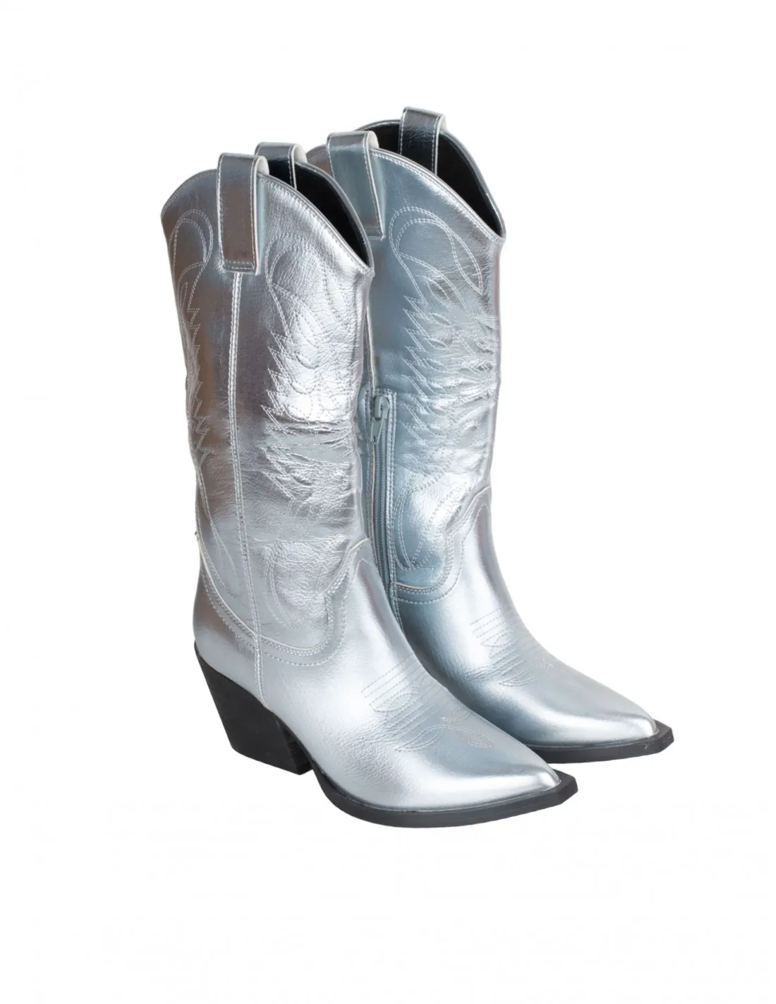 Botas Cowboy Plateadas