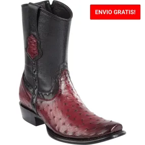 Botas de Avestruz Cortas Horma Dubai WW-279B0343