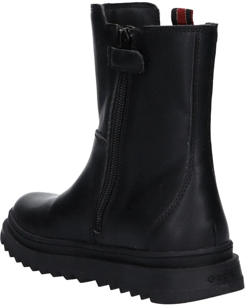 Botas de Mujer y Niña GEOX J267XD 000BC J GILLYJAW GIRL C9999 BLACK