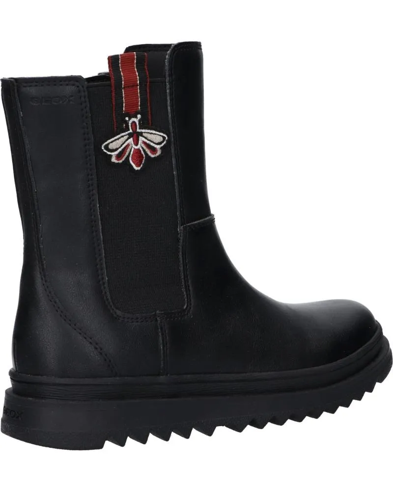 Botas de Mujer y Niña GEOX J267XD 000BC J GILLYJAW GIRL C9999 BLACK