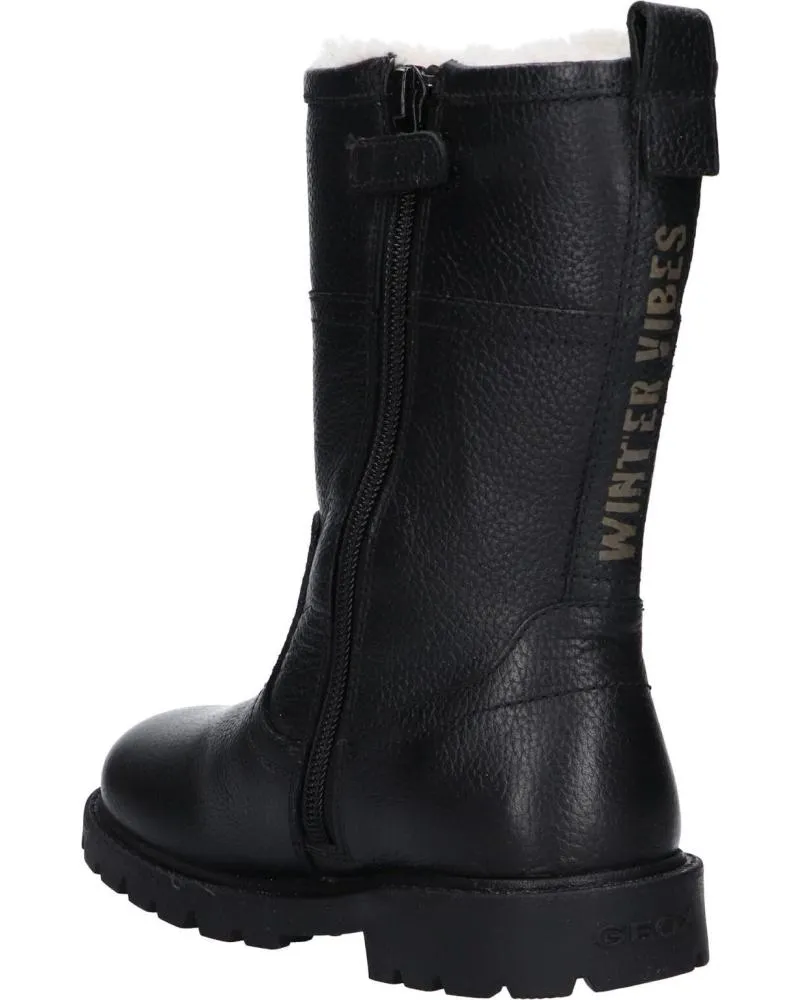 Botas de Mujer y Niña GEOX J26EYA 00046 J SHAYLAX GIRL WPF C9999 BLACK