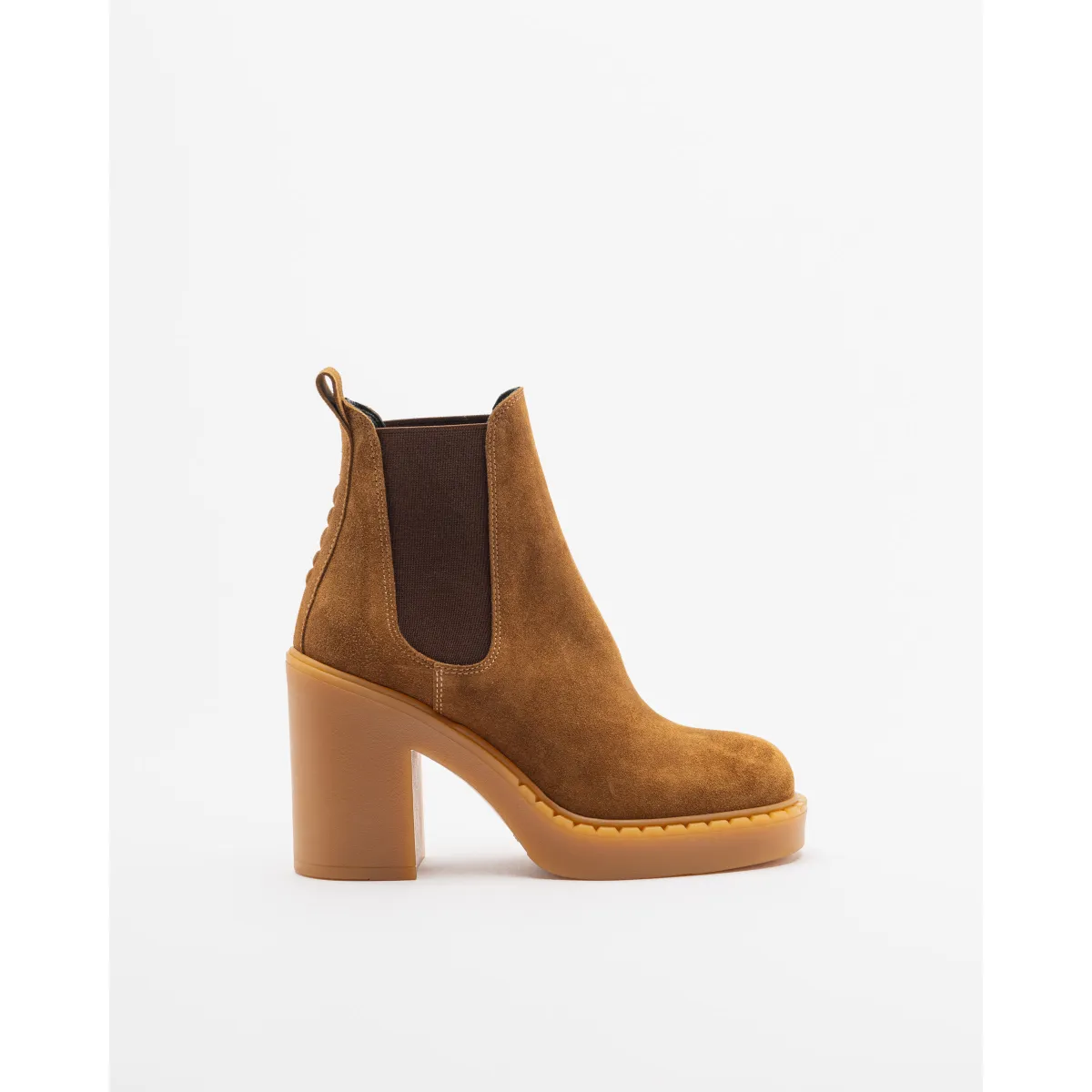 Botines chelsea Dropp PF507 Camel