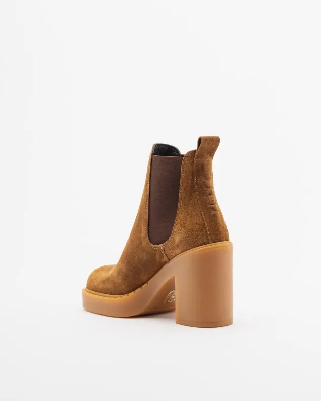 Botines chelsea Dropp PF507 Camel