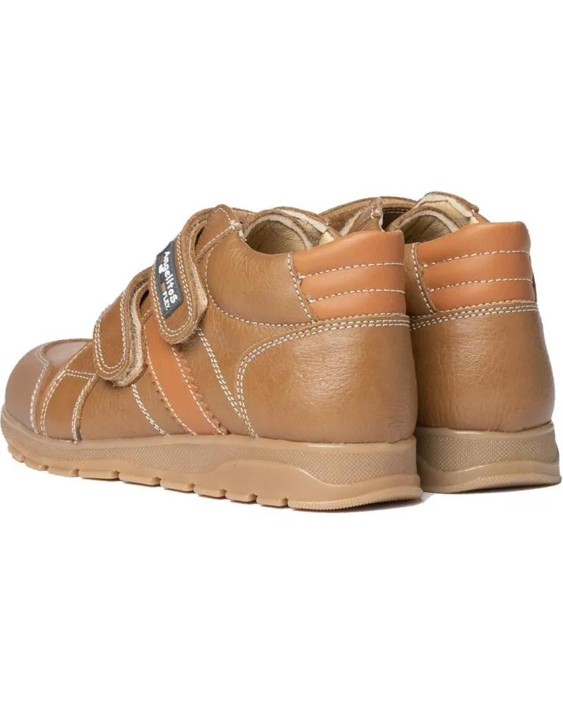 Botines de Niña y Niño ANGELITOS BOTA SPORT PIEL 780 TAUPE