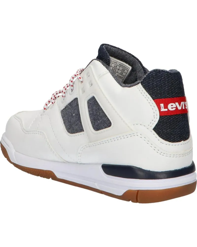 Botines de Niño LEVIS VGOL0001S GOLDEN 0061 WHITE