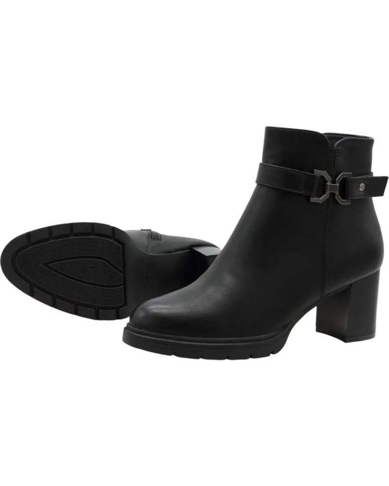 Botines HISPAFLEX  de Mujer 2411  NEGRO