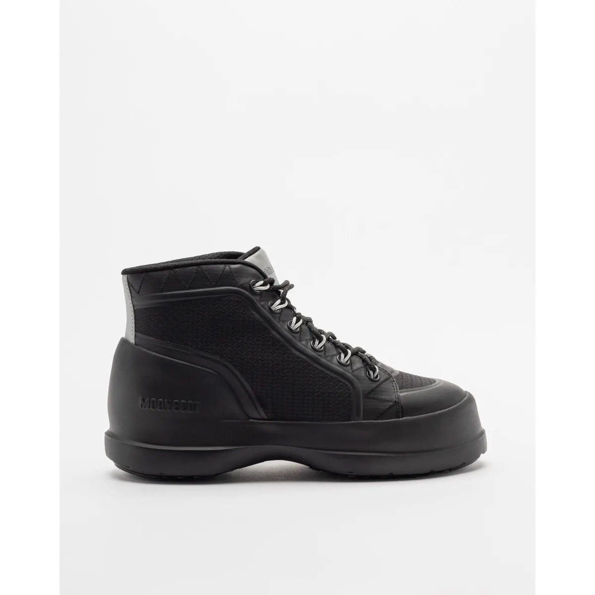 Botines Moon Boot Luna Trek Mid Nylon Negro