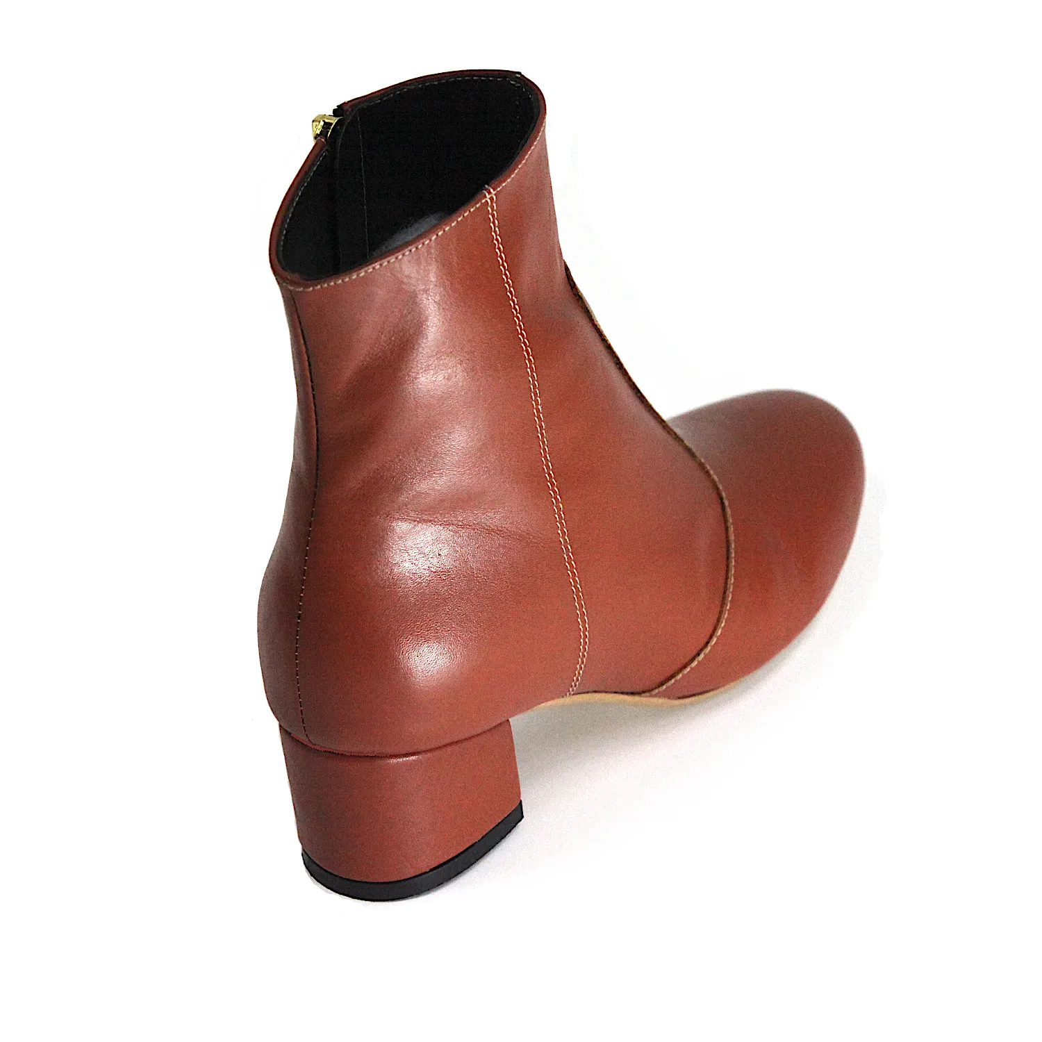 Botines mujer camel baratos