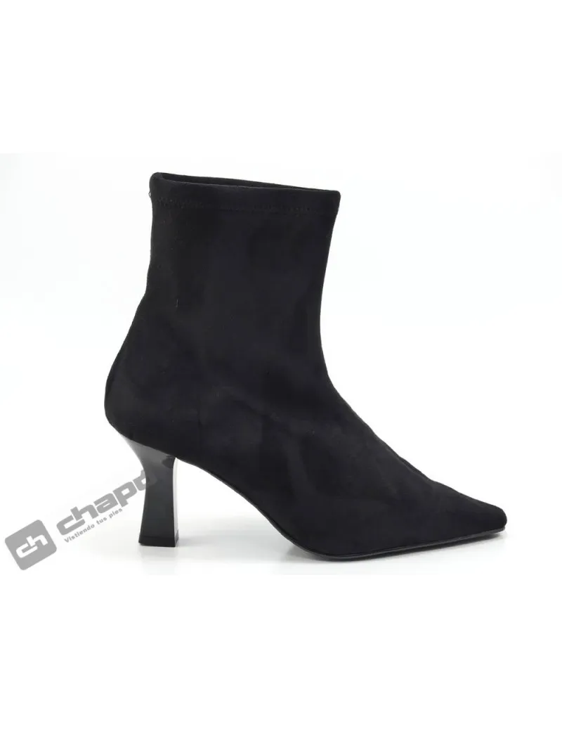 Botines Negro Miss Elastic 77644