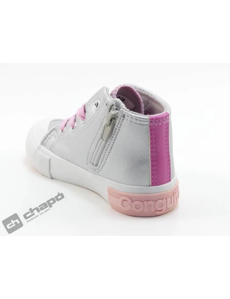 Botines Plata Conguitos Cosh 264004