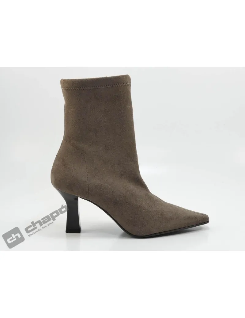 Botines Taupe Miss Elastic 77644