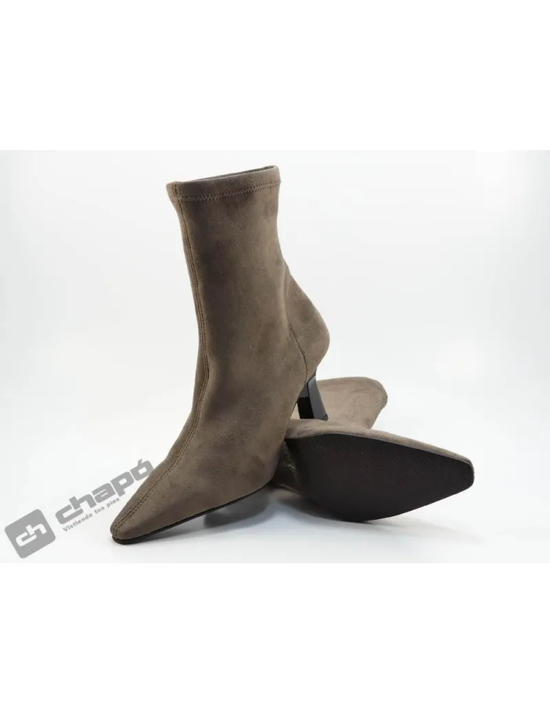 Botines Taupe Miss Elastic 77644