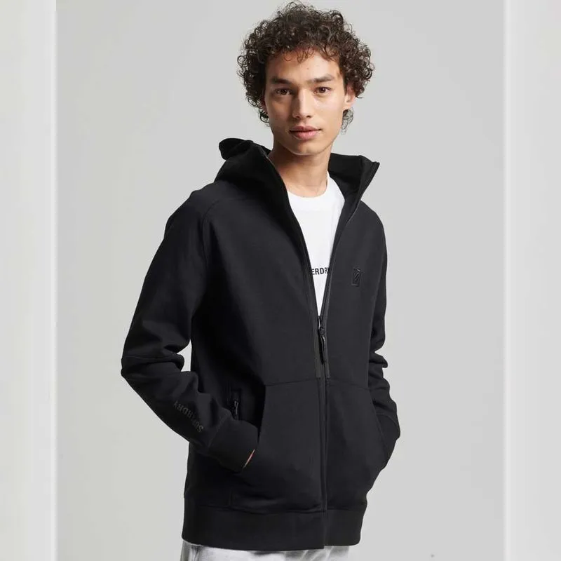 Buzo Abierto Para Hombre Code Tech Zip Hood Superdry