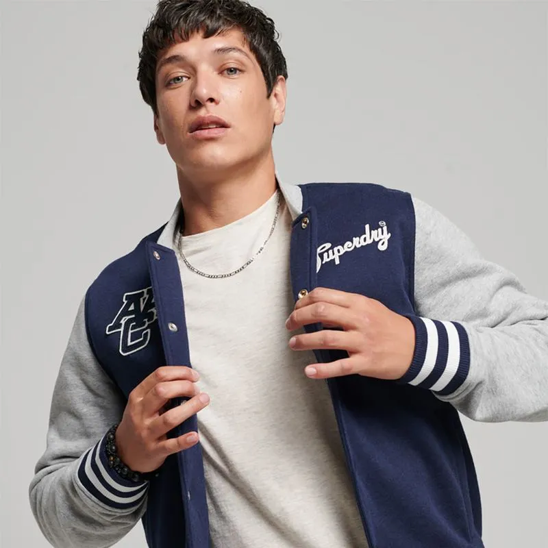 Buzo Abierto Para Hombre Vintage Collegiate Bomber Superdry 56727