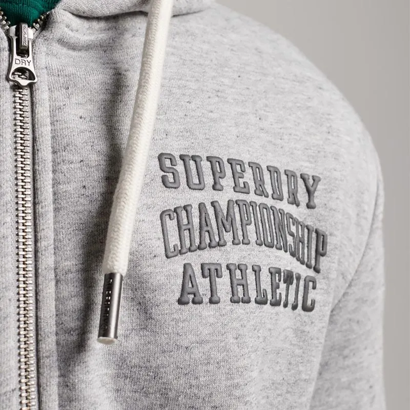 Buzo Abierto Para Hombre Vintage Gym Athletic Ziphood Superdry