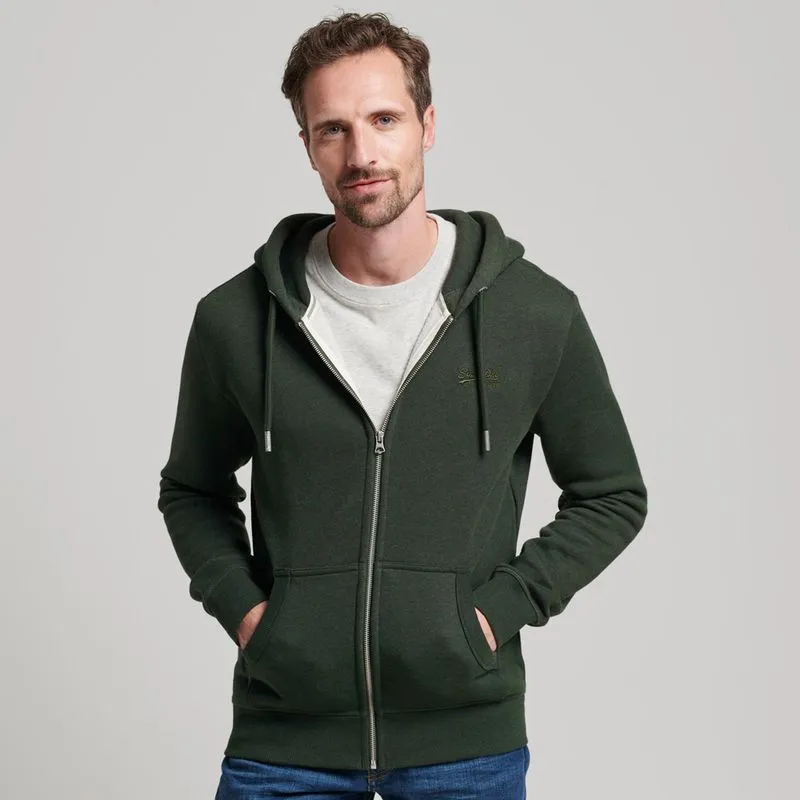 Buzo Abierto Para Hombre Vintage Superdry