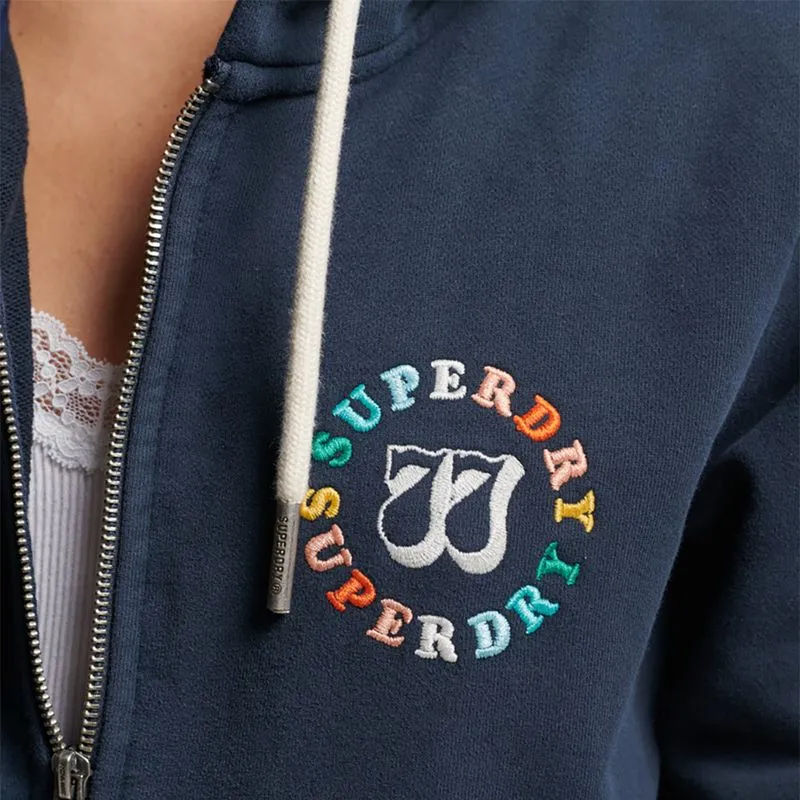 Buzo Abierto Para Mujer Vintage Rainbow Superdry 55669