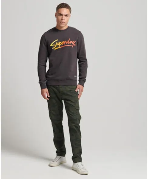 Buzo Cerrado Para Hombre Vintage Downtown Script Crew Superdry 52282