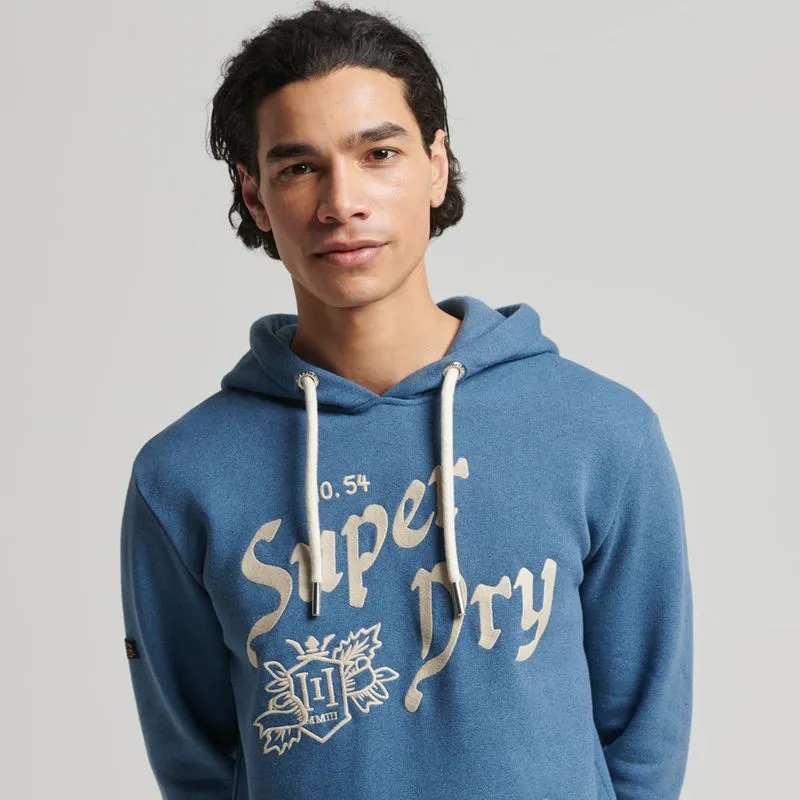 Buzo Cerrado Para Hombre Vintage Script Style Ww Superdry 51149