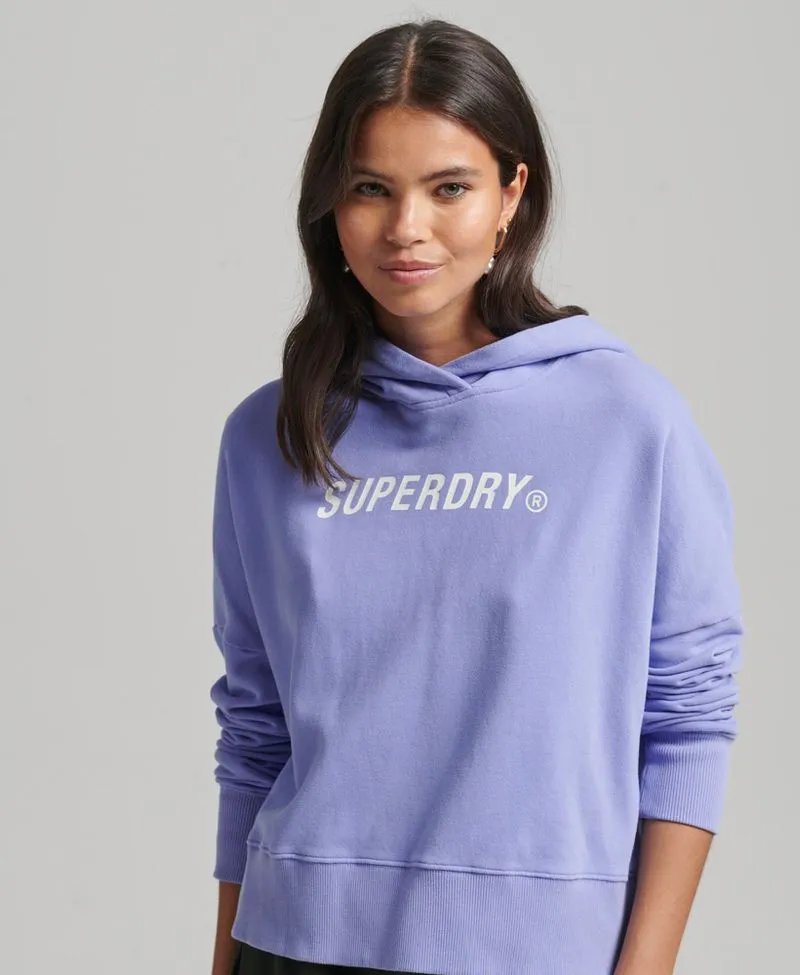 Buzo Cerrado Para Mujer Code Core Sport Crop Box Superdry 48351