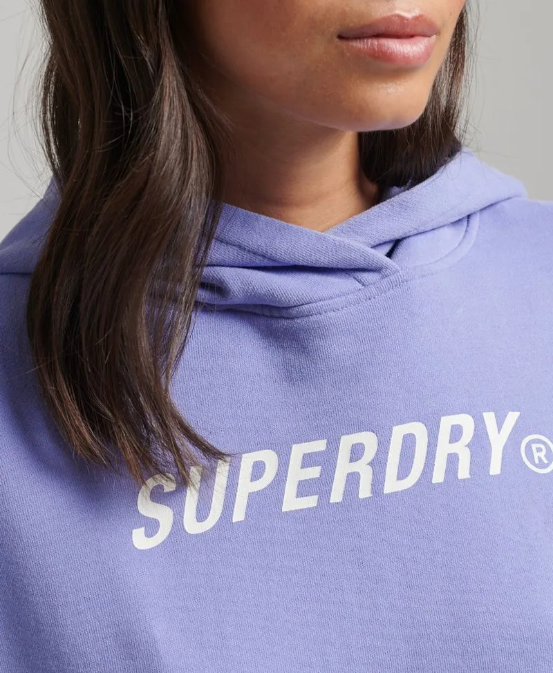 Buzo Cerrado Para Mujer Code Core Sport Crop Box Superdry 48351