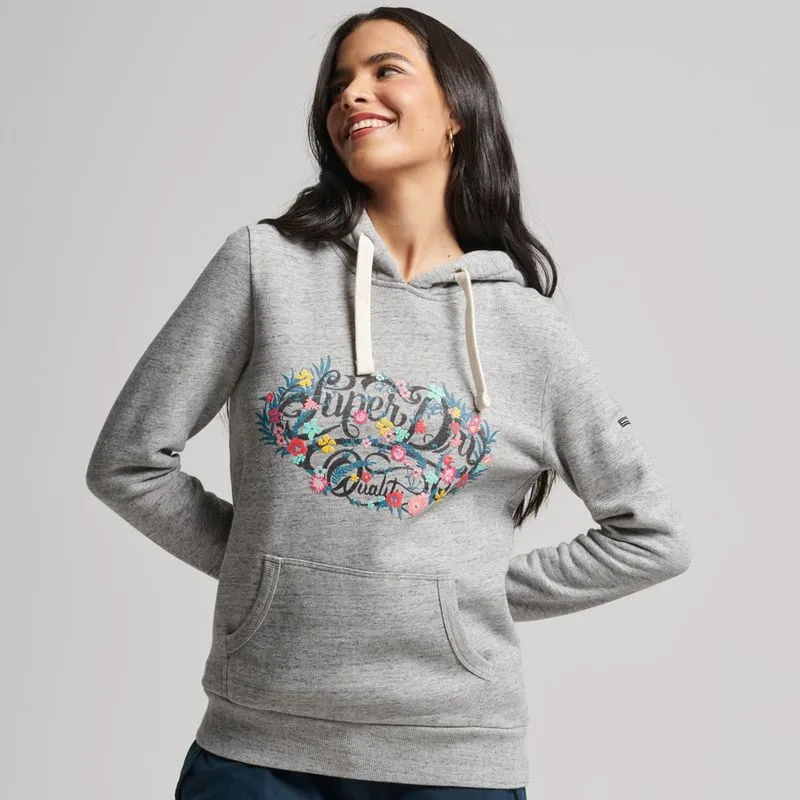 Buzo Cerrado Para Mujer Vintage Floral Scripted Superdry 52408