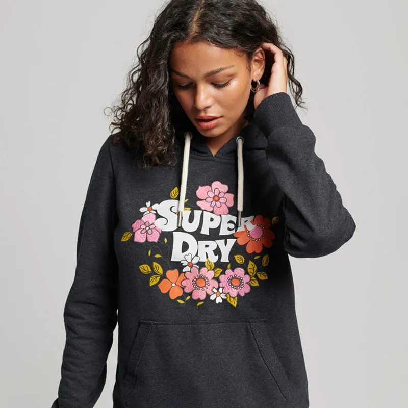 Buzo Cerrado Para Mujer Vintage Floral Scripted Superdry 55657