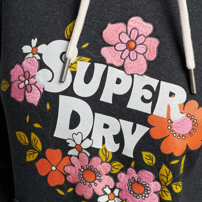 Buzo Cerrado Para Mujer Vintage Floral Scripted Superdry 55657