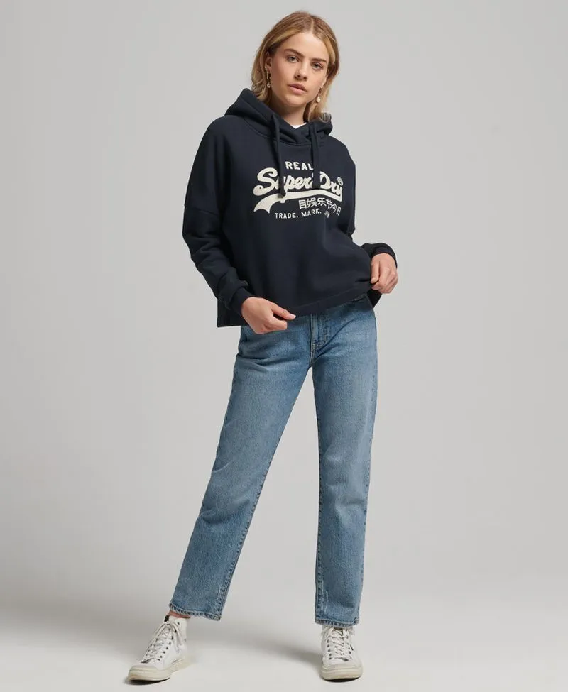 Buzo Cerrado Para Mujer Vintage Logo Box Fit Superdry 52405