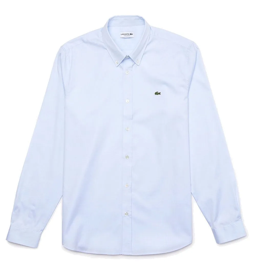 Camisa Lacoste de hombre regular fit en algodón premium