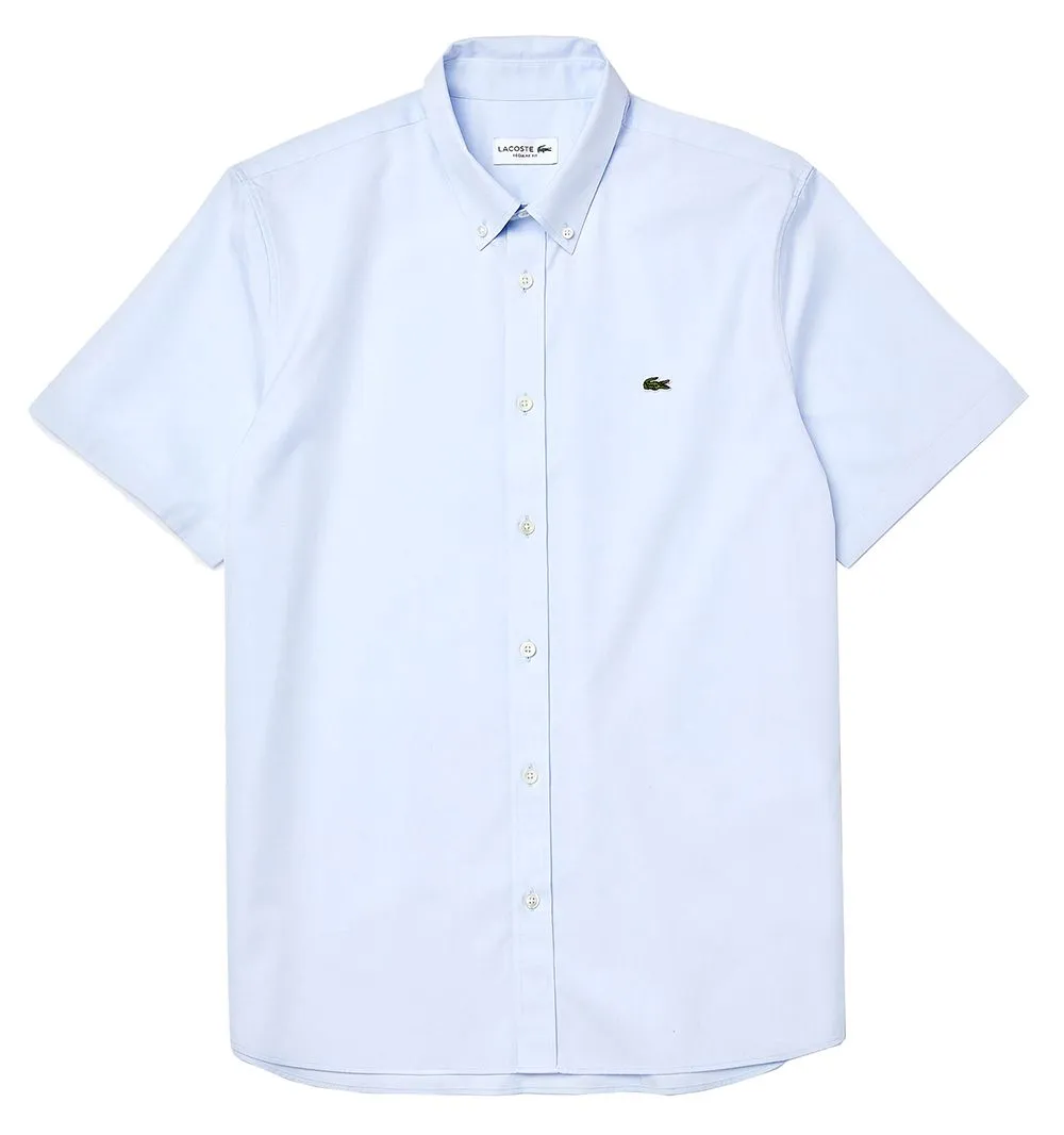 Camisa Lacoste regular fit en algodón premium