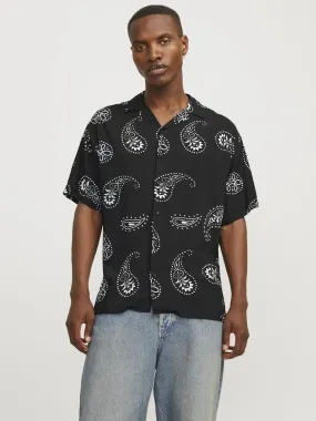 Camisa Oversize estampada Negra -JJJEFF