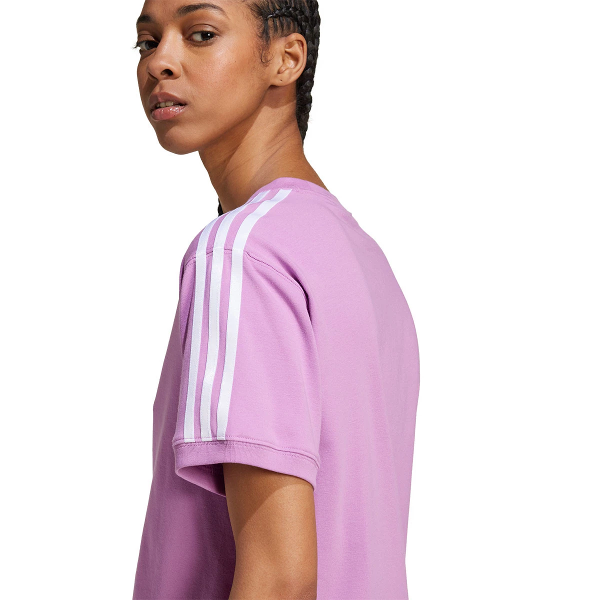 Camiseta adidas 3 Stripe Mujer