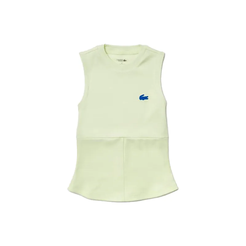 Camiseta Lacoste Sport Amarillo Mujer | LACOSTE