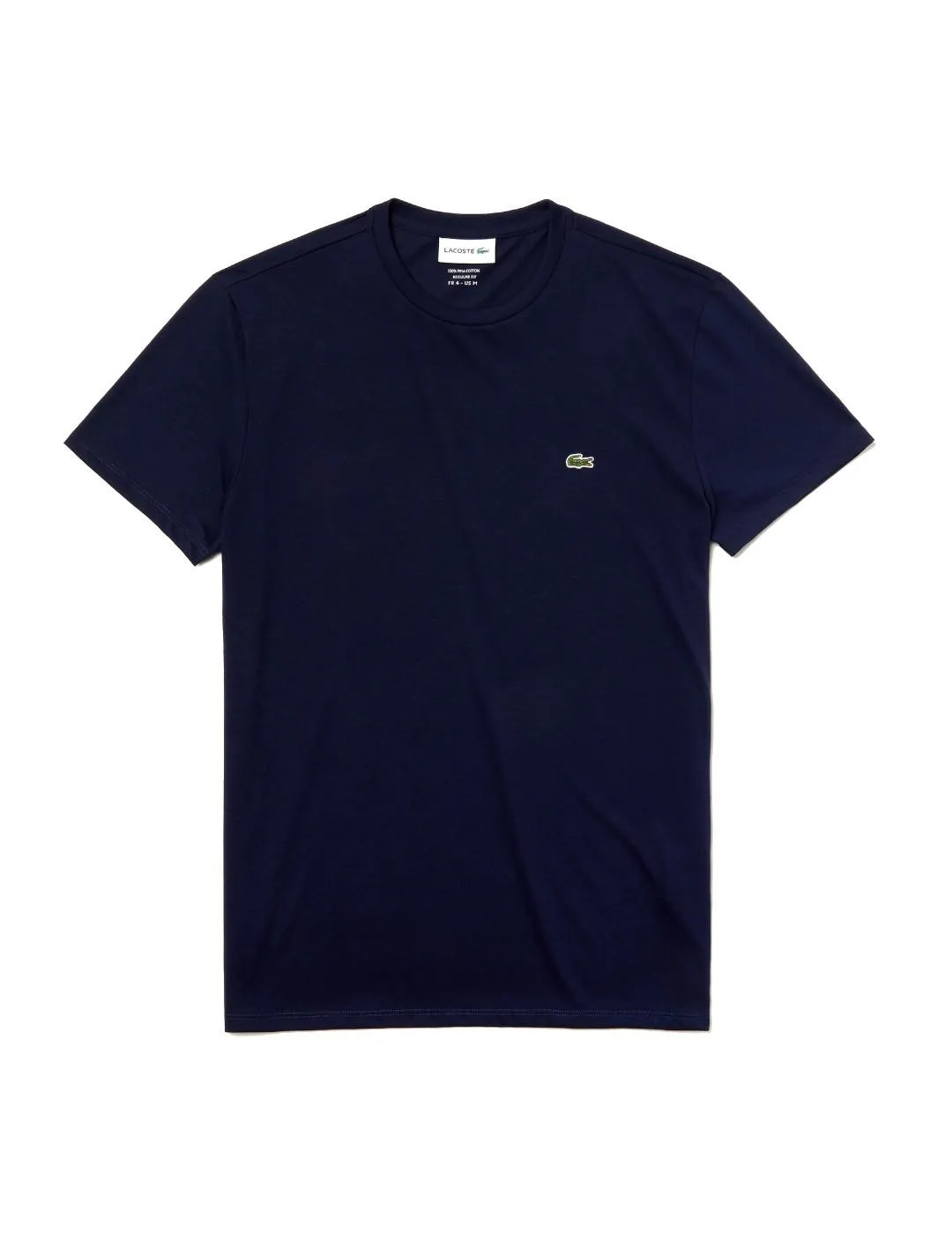 Camiseta manga corta azul marino Lacoste