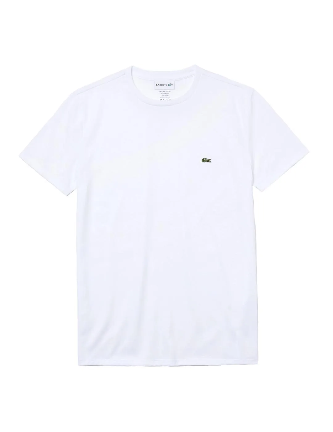 Camiseta manga corta blanca Lacoste