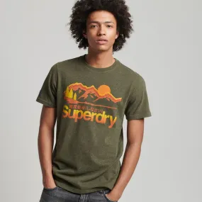 Camiseta Manga Corta Para Hombre Cl Great Outdoors Superdry 46628