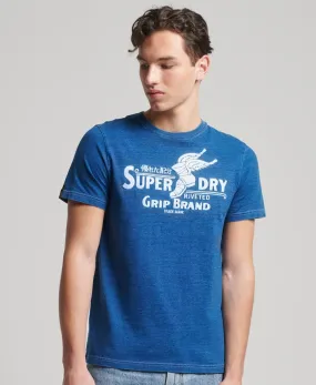 Camiseta Manga Corta Para Hombre Script Style Workwear Superdry 46615