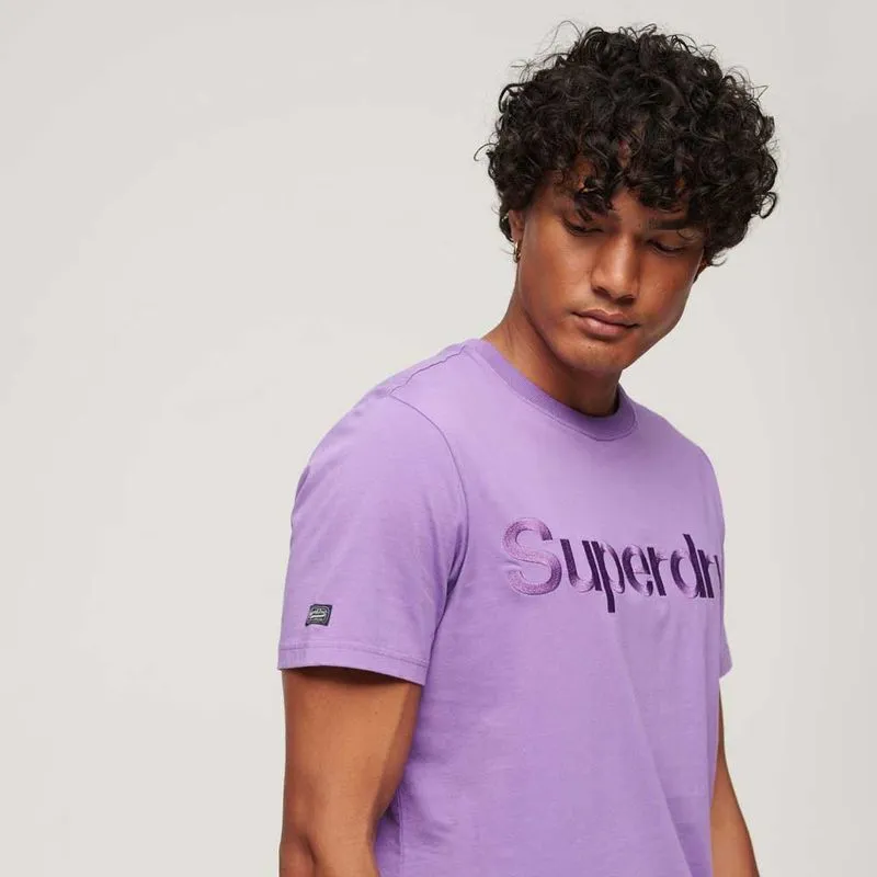 Camiseta Manga Corta Para Hombre Tonal Roidered Superdry