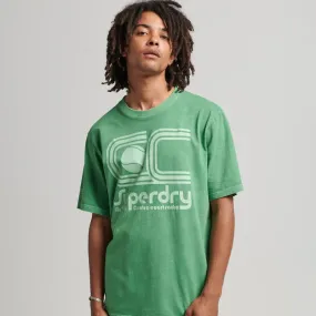 Camiseta Manga Corta Para Hombre Vintage Ath Club Superdry 52234