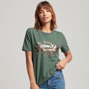 Camiseta Manga Corta Para Mujer Embellish Superdry 55638